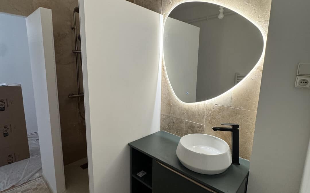 Rénovation complète d&rsquo;une cuisine et salle de bain à Toulouse centre
